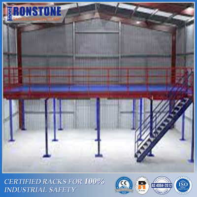 ডাবল বা ট্রিপল উপলব্ধ গুদাম এলাকা Mezzanine Racking System